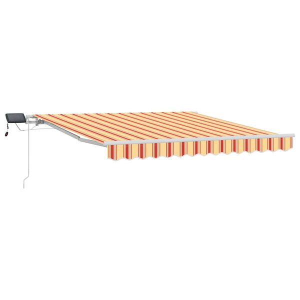 vidaXL Skrovita tenda s 350 x 250 cm tkanina
