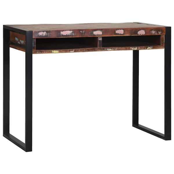 vidaXL Toaletni stol &Scaron;areni 100 x 50 x 75 cm Čvrsto drvo iz reciklaže