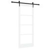 vidaXL Klizna vrata ORKDAL Bijelo 83 x 202 cm