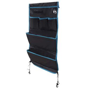 vidaXL Vreća za spremanje s pohranom Crna i Plava 91 x 47,5 cm oxford