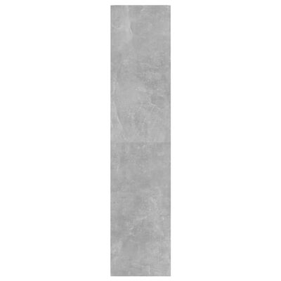 vidaXL Ormarić za knjige / sobna pregrada boja betona 40 x 30 x 135 cm