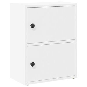 vidaXL Regal za knjige bijeli 40x24x52 cm od konstruiranog drva