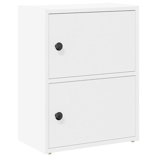 vidaXL Regal za knjige bijeli 40x24x52 cm od konstruiranog drva