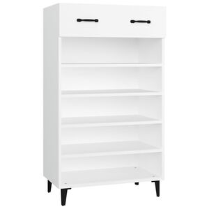vidaXL Ormarić za cipele bijeli 60 x 35 x 105 cm od konstruiranog drva