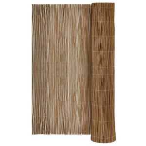 vidaXL Ograda od vrbovog drveta 150 x 500 cm Vrba Prirodna
