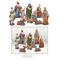 Ambiance 10-dijelni set božićnih figurica za jaslice