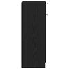 vidaXL Kupaonski ormar Crni hrast 32 x 34 x 90 cm Konstruirano drvo