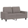 vidaXL 3-dijelni set sofa smeđesivi od tkanine