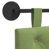 vidaXL Držeće uzglavlje Zidne Svijetlo zelena 150 x 55 x 7 cm Bar&scaron;un
