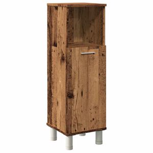 vidaXL Kupaonski ormarić staro drvo 30x30x95 cm izrađeno drvo