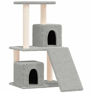 vidaXL Penjalica za mačke sa stupovima za grebanje svjetlosiva 82 cm