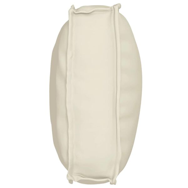 vidaXL Jastuk Krema 70 x 40 x 12 cm Oxford tkanina