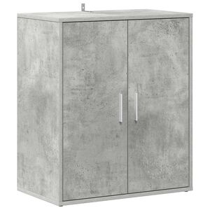 vidaXL Ormari za cipele 60 x 35 x 70 cm Betonska siva 5 pari cipela