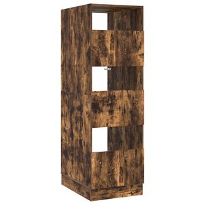 vidaXL Ormar za pranje rublja Dimljeni hrast 50 x 68 x 162 cm