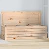 vidaXL Kutija za pohranu 109x36,5x33 cm od masivne borovine