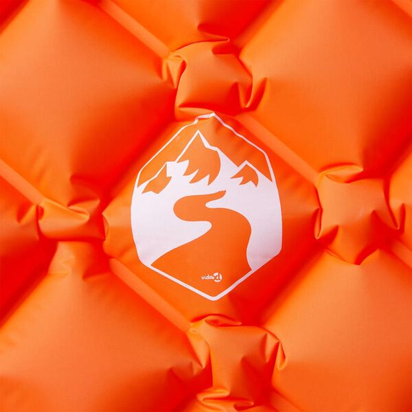 vidaXL Madrac na napuhavanje za kampiranje 1 osoba 190x58x6 cm