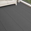 vidaXL Pločice za decking 6 pcs Sivi 60 x 30 cm Drvoplastična smjesa