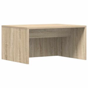 vidaXL Stol za zid Sonoma hrast Konstruirano drvo 60 x 45 x 30 cm