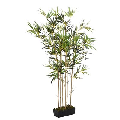 vidaXL Umjetno stablo bambusa 552 listova 120 cm zeleno
