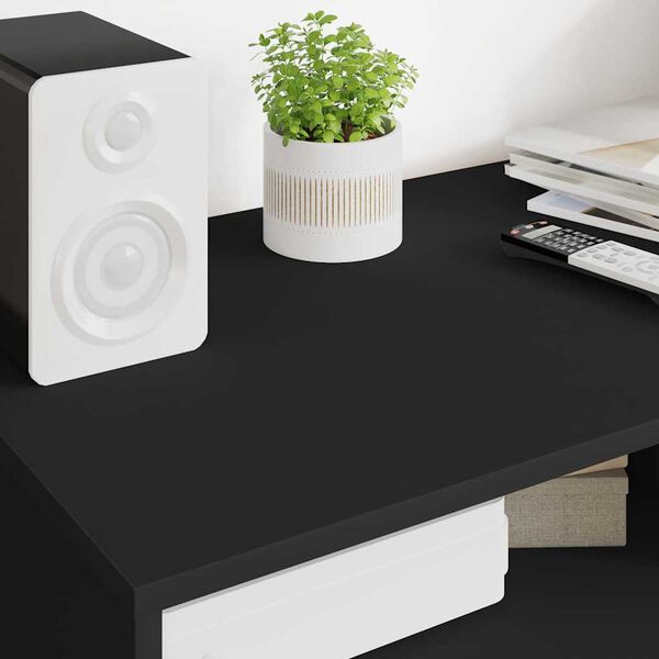 vidaXL TV ormar s ladicama Crna 100 x 48 x 43 cm Konstruirano drvo