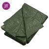 vidaXL Cerada 180 g/m&sup2; 6x8 m zelena HDPE
