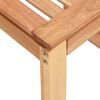 vidaXL Kupaonski stolac 40 x 30 x 46 cm od masivnog drva oraha