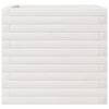 vidaXL Vrtna sadilica bijela 50x50x45,5 cm od masivne borovine