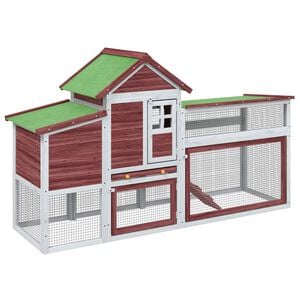 vidaXL Koko&scaron;injac boja kave 186,5 x 58,5 x 113 cm od masivne borovine