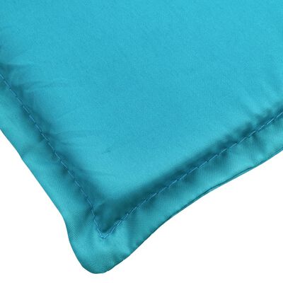 vidaXL Jastuk za ležaljku za sunčanje tirkizni od tkanine Oxford