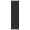 vidaXL Ormar crni 80 x 50 x 200 cm od konstruiranog drva
