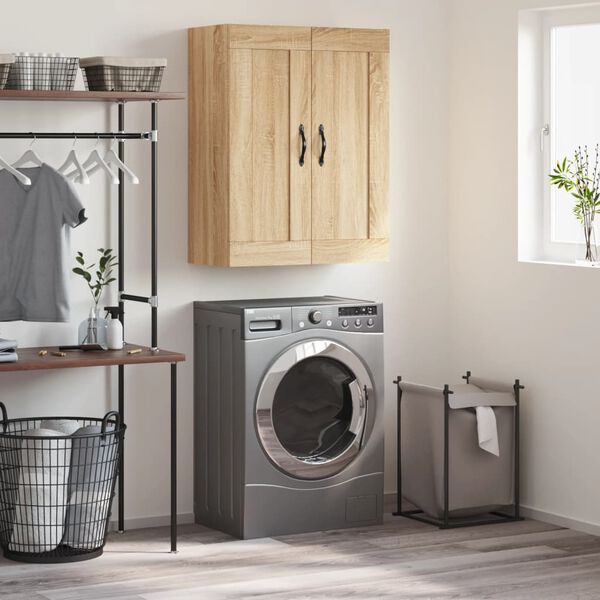 vidaXL Zidni ormarić boja hrasta sonome 69,5x34x90cm konstruirano drvo