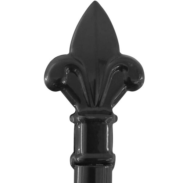 vidaXL Dvokrilna ogradna vrata Woerden s kopljem na vrhu 400x199,5 cm