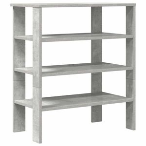 vidaXL Stalak za cipele boja betona 61x32x70 cm konstruirano drvo