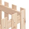 vidaXL Vrtna sadilica s izgledom ograde 40x40x40 cm masivna borovina