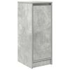 vidaXL Ormarić za cipele boja betona 29,5x34x76 cm konstruiranog drva