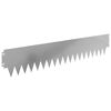vidaXL Ograda oko Travnjaka 30 pcs 103 x 20 cm metal Srebrna