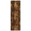 vidaXL Visoka komoda dimljeni hrast 40x41x124 cm od konstruiranog drva