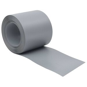 vidaXL Vrtni zasloni za privatnost 10 kom sivi 252,5x19 cm PVC