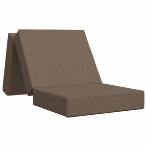 vidaXL Sofa na razvlačenje 75 x 63 x 45 cm Sivosmeđa