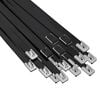 vidaXL Veza za kabel 25 kom. 7,9 x 300 mm Crna