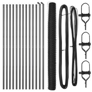 vidaXL Stup za ogradu Siva