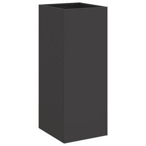 vidaXL Sadilica crna 32x29x75 cm od čelika