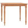 vidaXL Stol Batavia 85 x 85 x 75 cm od masivne tikovine