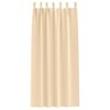 vidaXL Zavjese za blackout s prstenovima 2 pcs Krema 245 x 140 cm