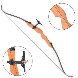 vidaXL Zakrivljeni Luk za Odrasle 68" 30 lb