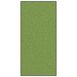 vidaXL Otirač Ostalo Zelena i crna 120 x 250 cm Poliamid i PVC