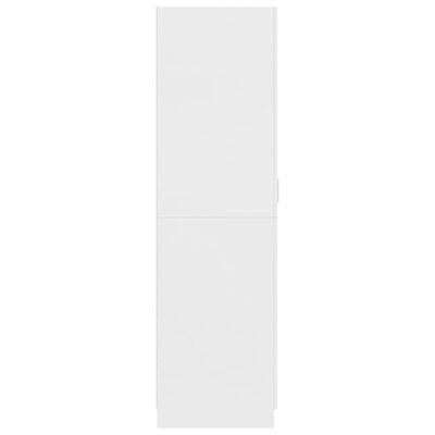 vidaXL Ormar bijeli 80 x 52 x 180 cm od konstruiranog drva