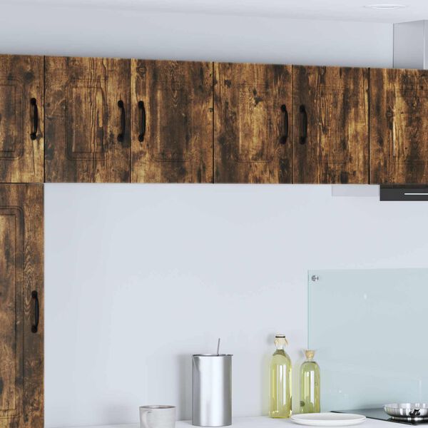 vidaXL Kuhinjski ormarić Kalmar 2 pcs Dimljeni hrast 60 x 31 x 40 cm