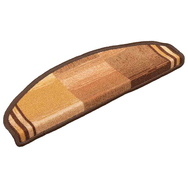 vidaXL Otirači za stepenice samoljepljivi 5 kom 65x21x4 cm smeđi