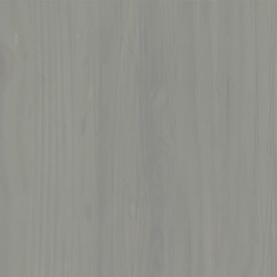 vidaXL Komoda s ladicama VIGO 113x40x75 cm siva od masivne borovine
